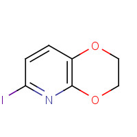 1246088-42-5 6-iodo-2,3-dihydro-[1,4]dioxino[2,3-b]pyridine chemical structure