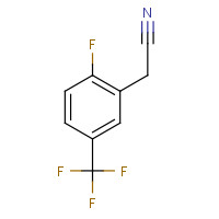220227-59-8 2-[2-fluoro-5-(trifluoromethyl)phenyl]acetonitrile chemical structure