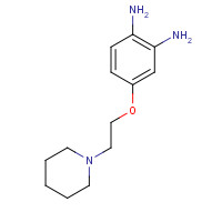 335672-30-5 4-(2-piperidin-1-ylethoxy)benzene-1,2-diamine chemical structure