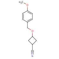 938064-64-3 3-[(4-methoxyphenyl)methoxy]cyclobutane-1-carbonitrile chemical structure