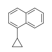 25033-19-6 1-cyclopropylnaphthalene chemical structure
