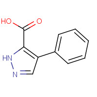 7510-56-7 4-phenyl-1H-pyrazole-5-carboxylic acid chemical structure