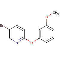 1249147-55-4 5-bromo-2-(3-methoxyphenoxy)pyridine chemical structure