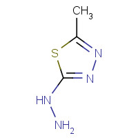 98025-62-8 (5-methyl-1,3,4-thiadiazol-2-yl)hydrazine chemical structure