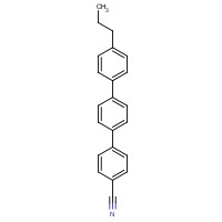 54296-25-2 4-[4-(4-propylphenyl)phenyl]benzonitrile chemical structure