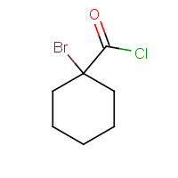 29548-87-6 1-bromocyclohexane-1-carbonyl chloride chemical structure