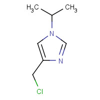 1314916-48-7 4-(chloromethyl)-1-propan-2-ylimidazole chemical structure
