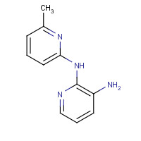 61964-00-9 2-N-(6-methylpyridin-2-yl)pyridine-2,3-diamine chemical structure