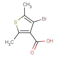 518330-09-1 4-bromo-2,5-dimethylthiophene-3-carboxylic acid chemical structure