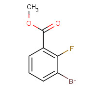 206551-41-9 methyl 3-bromo-2-fluorobenzoate chemical structure