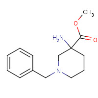 885270-29-1 methyl 3-amino-1-benzylpiperidine-3-carboxylate chemical structure
