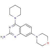 1334601-42-1 7-morpholin-4-yl-4-piperidin-1-ylquinazolin-2-amine chemical structure