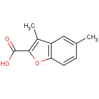 16817-32-6 3,5-dimethyl-1-benzofuran-2-carboxylic acid chemical structure
