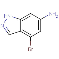 885518-53-6 4-bromo-1H-indazol-6-amine chemical structure