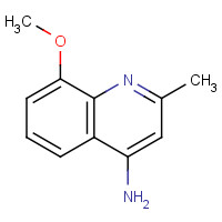 657391-86-1 8-methoxy-2-methylquinolin-4-amine chemical structure