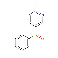 67743-67-3 5-(benzenesulfinyl)-2-chloropyridine chemical structure