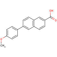 132292-17-2 6-(4-methoxyphenyl)naphthalene-2-carboxylic acid chemical structure