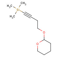 69361-40-6 trimethyl-[4-(oxan-2-yloxy)but-1-ynyl]silane chemical structure