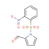 54254-38-5 1-(2-nitrophenyl)sulfonylpyrrole-2-carbaldehyde chemical structure