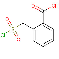 1292209-81-4 2-(chlorosulfonylmethyl)benzoic acid chemical structure
