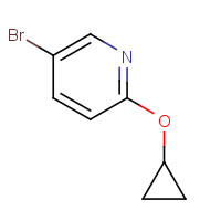1243318-10-6 5-bromo-2-cyclopropyloxypyridine chemical structure