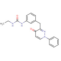 1314385-57-3 1-ethyl-3-[3-[(4-oxo-1-phenylpyridazin-3-yl)methyl]phenyl]urea chemical structure