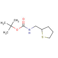873306-47-9 tert-butyl N-(thiolan-2-ylmethyl)carbamate chemical structure