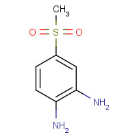 21731-57-7 4-methylsulfonylbenzene-1,2-diamine chemical structure