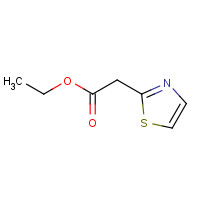 141704-11-2 ethyl 2-(1,3-thiazol-2-yl)acetate chemical structure