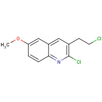 887581-15-9 2-chloro-3-(2-chloroethyl)-6-methoxyquinoline chemical structure