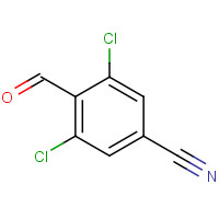 157870-18-3 3,5-dichloro-4-formylbenzonitrile chemical structure