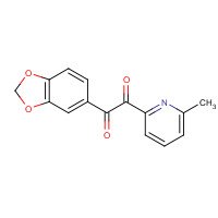 356560-76-4 1-(1,3-benzodioxol-5-yl)-2-(6-methylpyridin-2-yl)ethane-1,2-dione chemical structure