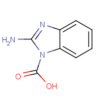 36128-67-3 2-aminobenzimidazole-1-carboxylic acid chemical structure