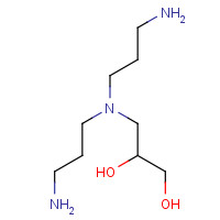 62221-53-8 3-[bis(3-aminopropyl)amino]propane-1,2-diol chemical structure