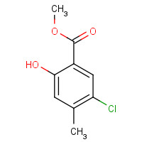 773134-18-2 methyl 5-chloro-2-hydroxy-4-methylbenzoate chemical structure