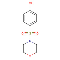3077-65-4 4-morpholin-4-ylsulfonylphenol chemical structure