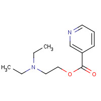 3099-52-3 2-(diethylamino)ethyl pyridine-3-carboxylate chemical structure