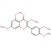 1247-97-8 2-(3,4-dimethoxyphenyl)-3,5,7-trimethoxychromen-4-one chemical structure