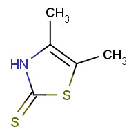 5351-51-9 4,5-dimethyl-3H-1,3-thiazole-2-thione chemical structure