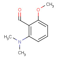1197156-26-5 2-(dimethylamino)-6-methoxybenzaldehyde chemical structure