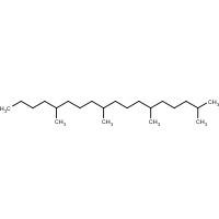 54964-82-8 2,6,10,14-tetramethyloctadecane chemical structure