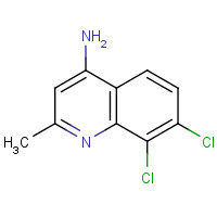 917562-02-8 7,8-dichloro-2-methylquinolin-4-amine chemical structure