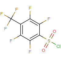 40586-68-3 2,3,5,6-tetrafluoro-4-(trifluoromethyl)benzenesulfonyl chloride chemical structure
