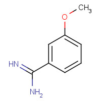 25412-66-2 3-methoxybenzenecarboximidamide chemical structure