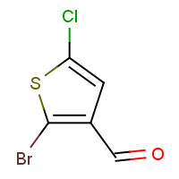 1014644-76-8 2-bromo-5-chlorothiophene-3-carbaldehyde chemical structure