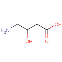 924-49-2 4-amino-3-hydroxybutanoic acid chemical structure