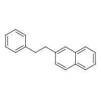 53342-34-0 2-(2-phenylethyl)naphthalene chemical structure