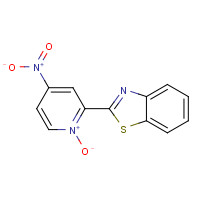 1432592-61-4 2-(4-nitro-1-oxidopyridin-1-ium-2-yl)-1,3-benzothiazole chemical structure