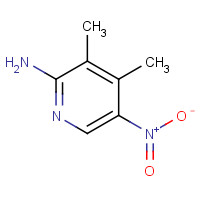 65169-33-7 3,4-dimethyl-5-nitropyridin-2-amine chemical structure