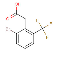 1159512-50-1 2-[2-bromo-6-(trifluoromethyl)phenyl]acetic acid chemical structure